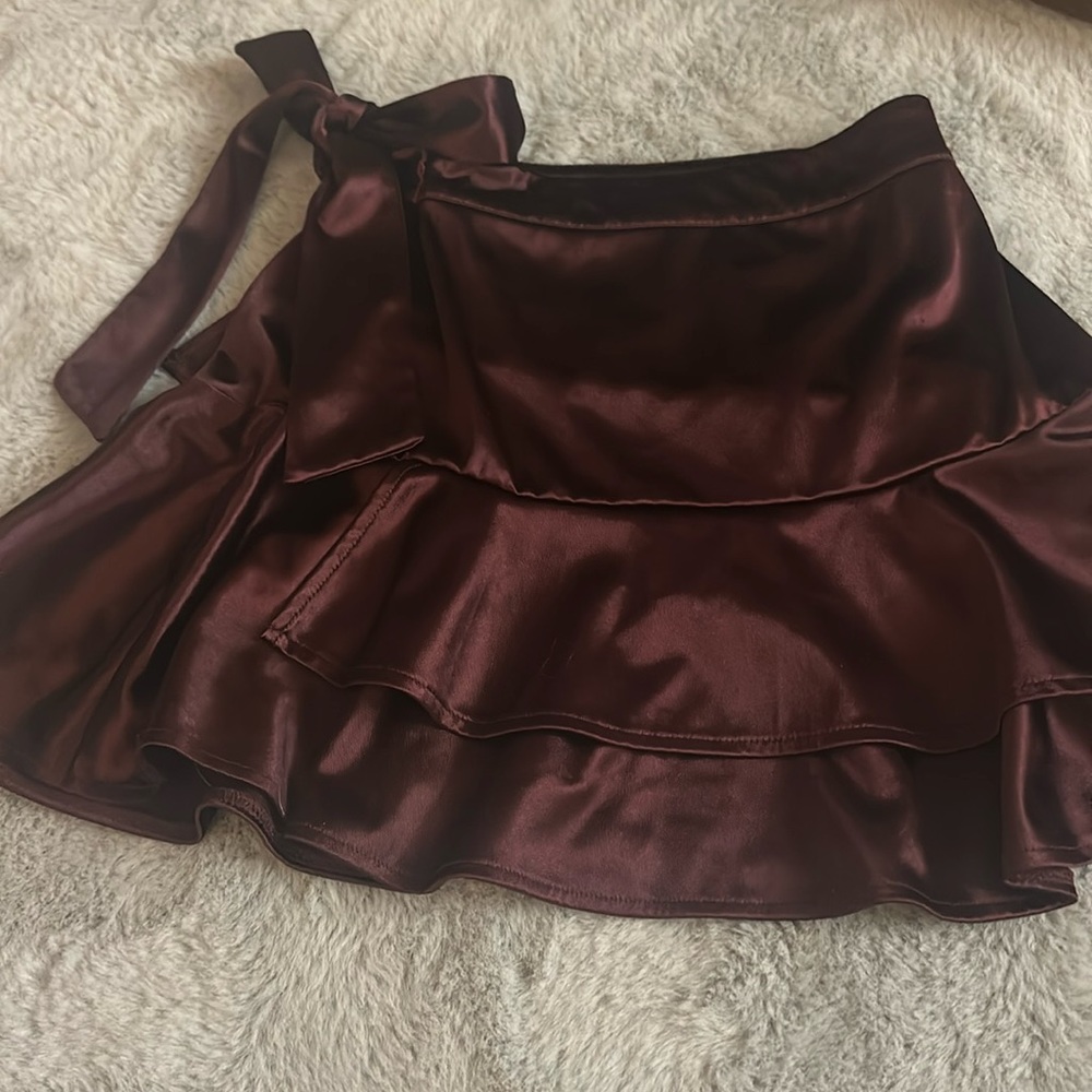 forever 21 purple skirt